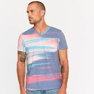 Sol Angeles- Men's Mirage V-Neck Tee-Size M